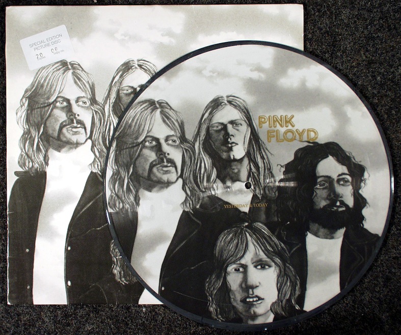 Pink Floyd Picture 30cm Yesterday-To-Day, exemplaire N° 6 d'un Tirage limité à vingt Exemplaire