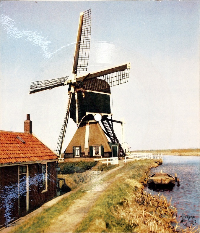 Carte Postale Sonore Hollandaise grand format