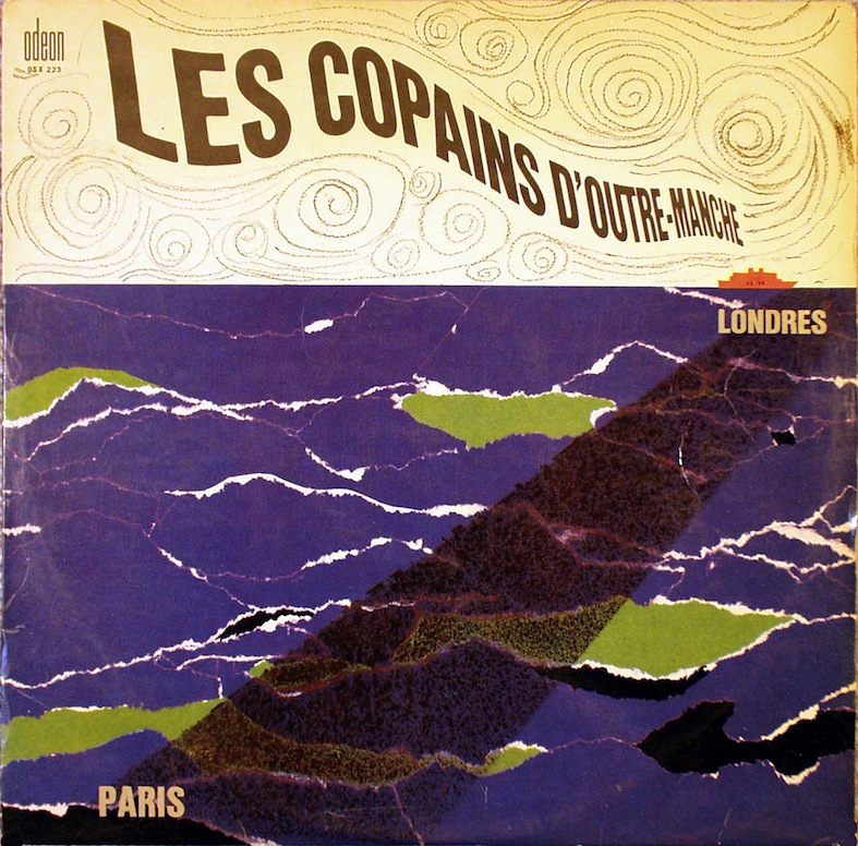 Les Copains d'Outre-Manche, rare Compilation sortie en France début 1964, 33 Tours, 30cm